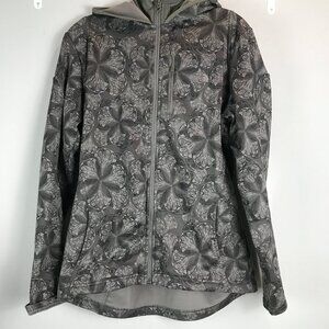 Womens Brown Soft shell The North Face Full Zip Jacket Size L